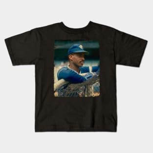 Fred McGriff in Toronto Blue Jays Kids T-Shirt